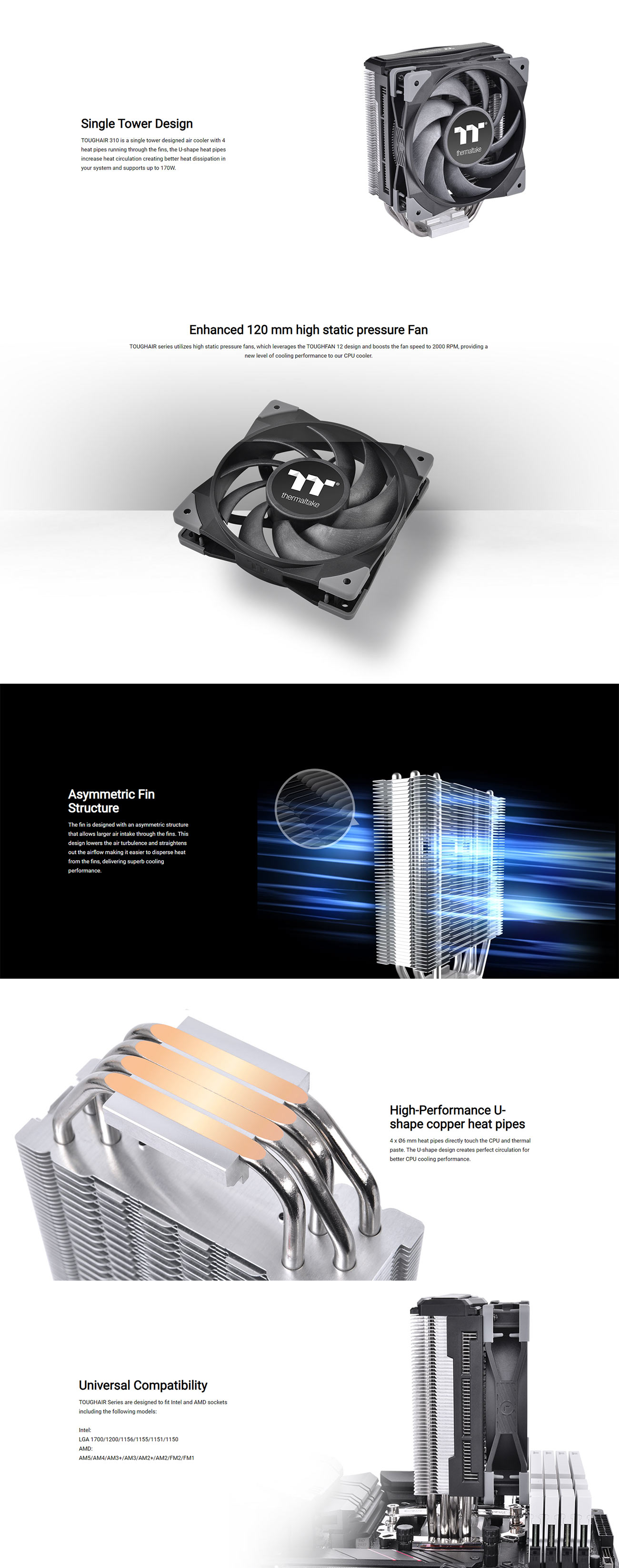 Thermaltake Toughair Cpu Cooler Bpc Technology