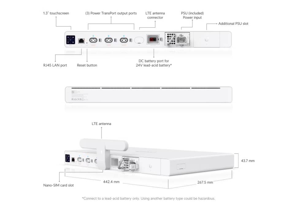 Uisp Router Datasheet Ubiquiti, UISP Power Professional, 10/100 MbE RJ45 LAN port, Universal ...