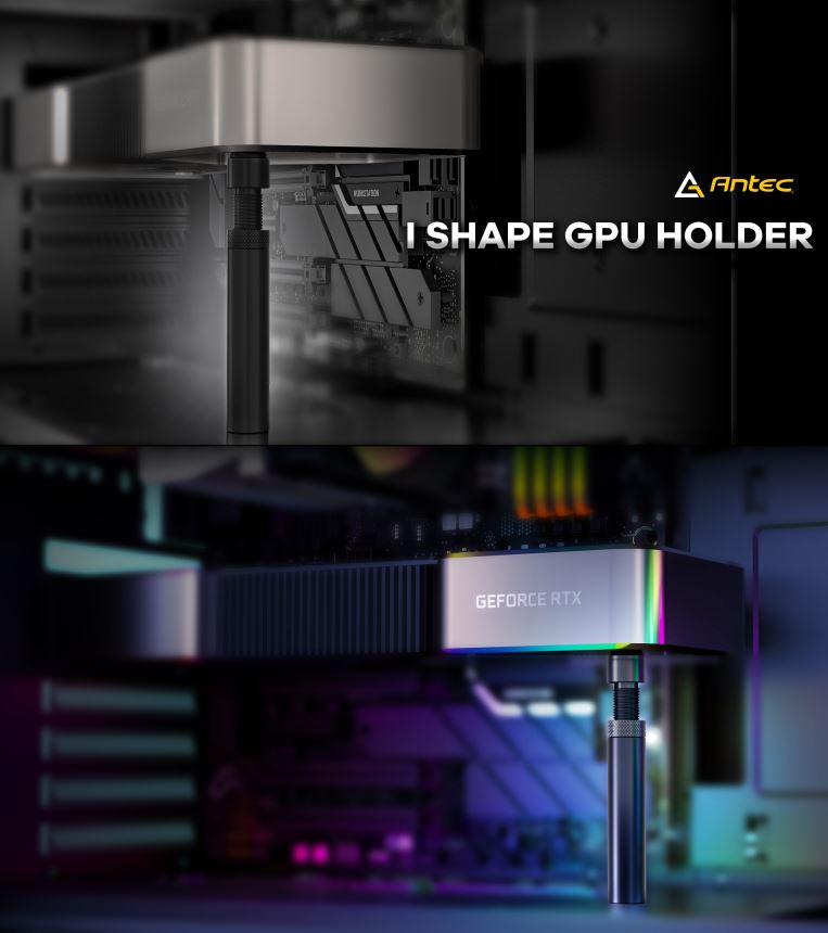 Antec IGPU, VGA Bracket Holder. Solid Construction AT-IGPUH-BKand ...
