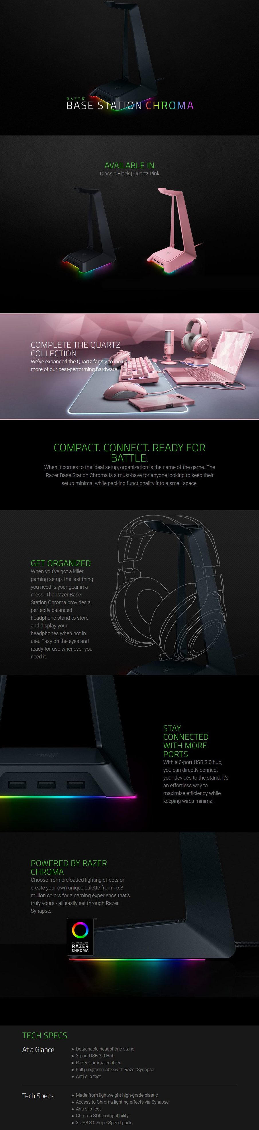 razer base station quartz