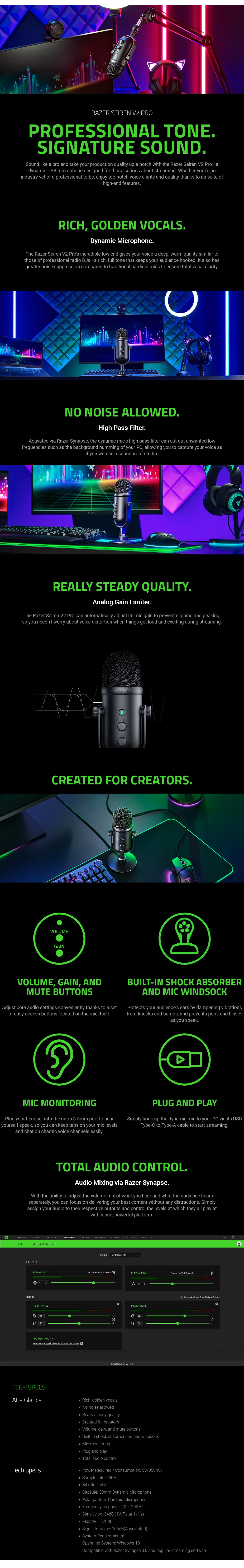 Razer Seiren V2 Pro